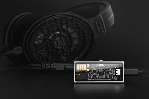 【VGP2025 SUMMER受賞】Questyle M15C ポータブルアンプ [MFi認証] ポータブルUSB DACアンプ 3.5mm 4.4mm ヘッドホンアンプ THD + N：0.00028%