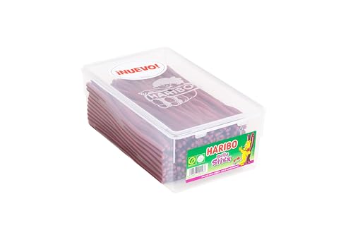 HARIBO BALLA STIXX CEREZA Tarro de 200 piezas