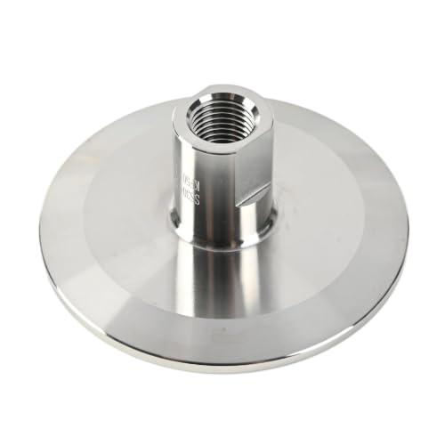 Image of SS304 KF50 NPT Female Adaptor thread 1 /4 inch NW50 KF Female coupling ISO-KF50 X FNPT 1 /4 inch