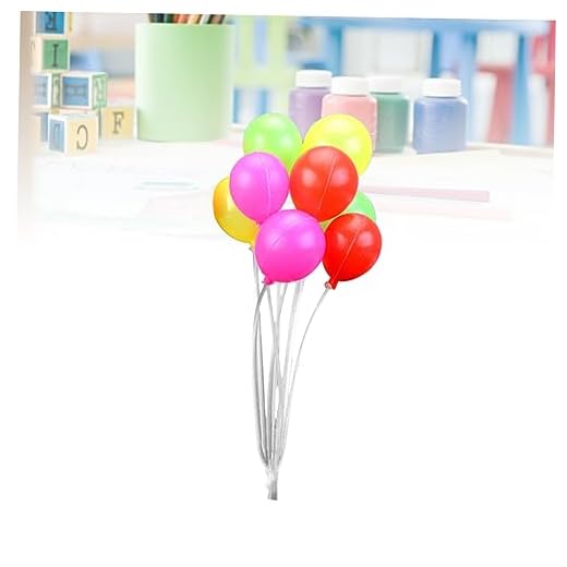 Happyyami Decoración De Pastel Globos Redondos Mini Globos Ramo De Globos Selecciones Selección De Globos Selecciones De Racimo De Globos Miniatura Decorar Decoración De Pasteles