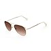 Produktbild Hawkers Unisex-Erwachsene Paula Echevarría x Brown Gradient Lacma Sonnenbrille, Gold (ORO/Marrón), 1.0
