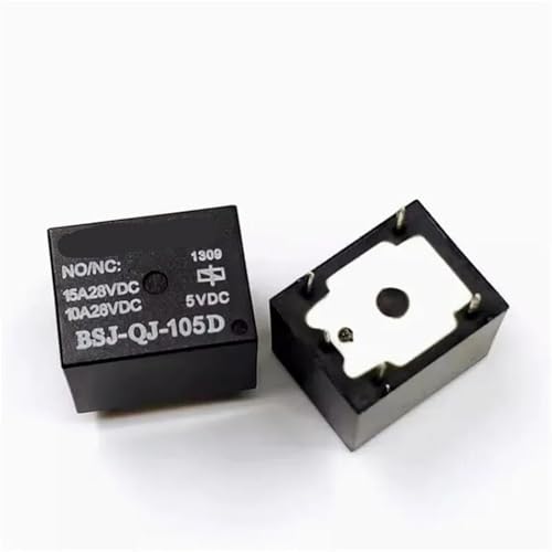 Relais BSJ-QJ-105D 5V DC miniature 5 broches pour circuit imprimé