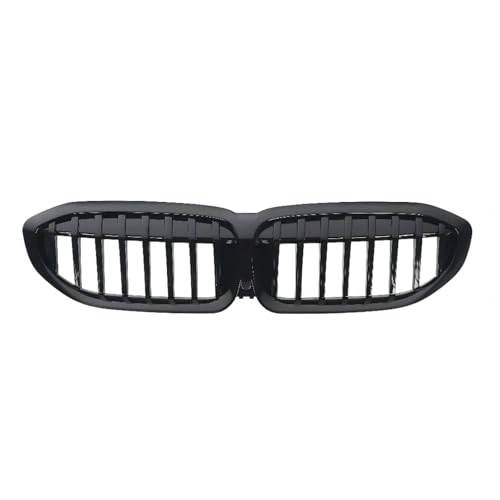 Grille de calandre avant noire brillante pour BMW Série 3 G20 G21 2019 2020 2021