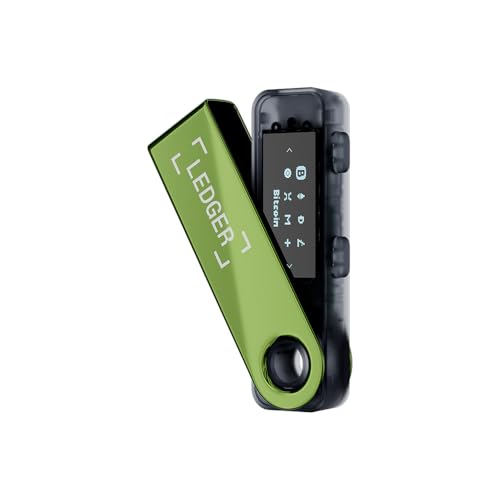 Ledger Nano S Plus (Oxidate Green) : The Perfect Entry-Level Hardware Wallet to securely Manage All Your Crypto and NFTs (for Desktop or Android only)