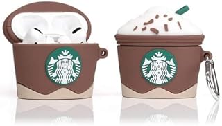 جراب سيليكون ناعم بتصميم ثلاثي الابعاد مضاد للصدمات مع حلقة مفاتيح معدنية مضادة للضياع متوافق سماعات ابل ايربودز برو من ميار بني ستار-باك .