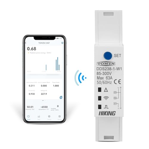 Medidor de energía SMARTLIFE bidireccional para optimizar placas solares 5