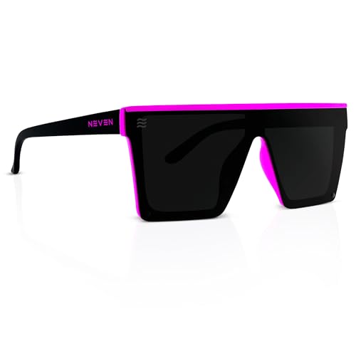 NEVEN LV Polarized Work Sunglasses for Men - Luxe, Vibrant Side Shield Sunglasses - UV Protection Glasses for Pubs & Clubs