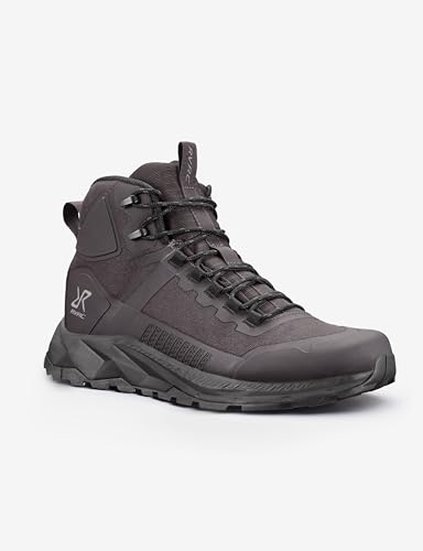 RevolutionRace Damen Phantom Trail Mid Waterproof Hiking Boots, Wasserdicht Wanderschuhe Damen für alle Outdoor-Aktivitäten, Blackout, 37