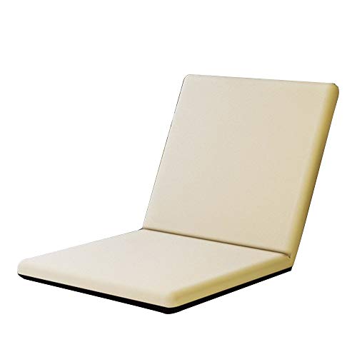 Chaise de sol pliante grise réglable pour dortoir et balcon
