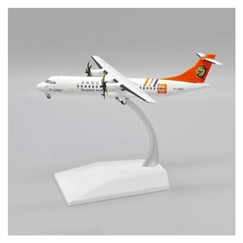 Avión ATR 72-500 TransAsia Airways réplica clásica de metal para regalar a adultos