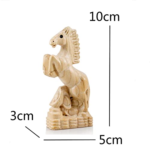 Cheval en céramique décoration maison design épuré pour bureau - 6