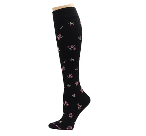 Image of Dr. Motion 4 Pairs Therapeutic Graduated Compression Women's Knee-hi Socks