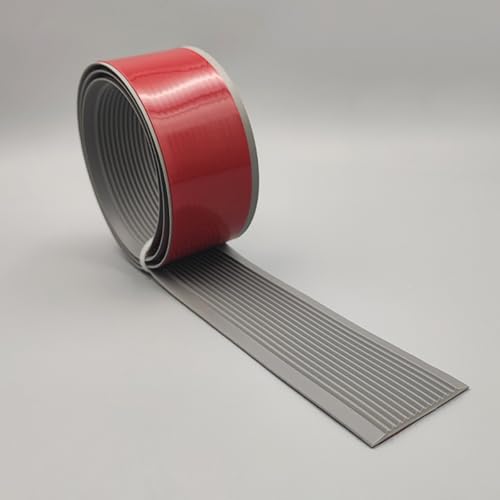 LIGUOYI ����~�߃V�[�g �K�i ����~�߃e�[�v �K�i�p�b�h ���O ���� ���g���N�V���� �S���� ����5m 10m �� 30�`100mm �X�g���b�v �i�� �X���[�v ���� �v�[���p ��t�ȒP ���͂ȔS���� �؍ށA�����A�^�C���Ȃǂ̕\�ʗp(Gray,3c