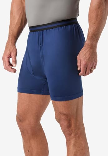 KingSize Men's Big & Tall Performance Flex Boxer Briefs3