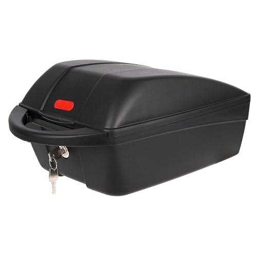 Polisport Fahrradgepäckträgerbox mit Quick-Release 5KG / 11L, Kunstoff, abschließbar, schwarz