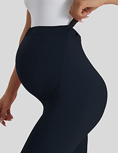 Image of Buttergene Maternity Leggings Buttery-Soft 28'' Maternity Yoga Pants | Silky-soft, Suitable Thickness, Ultimate Comfort, Yoga, Elastic Band, U-shaped Belly, Pregnancy and Postpartum
