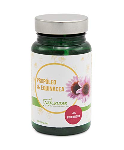 NATURLIDER Complemento Alimenticio a Base de Propóleo y Equinácea - 60 Cápsulas vegetales