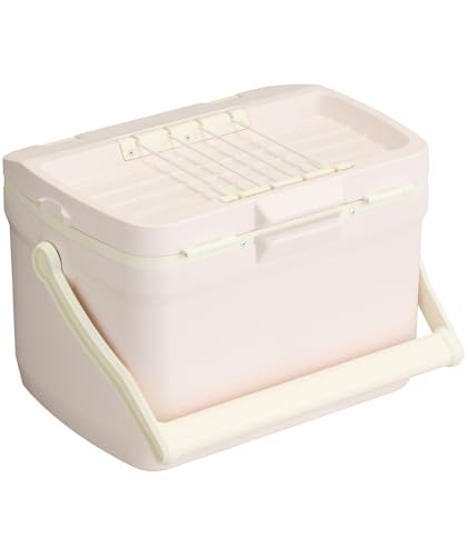 Image of Stanley Adventure Outdoor Cooler 16 qt | Heavy Duty Outdoor Camping Cooler with Easy Carry Top Handle | BPA-Free | Rose Quartz