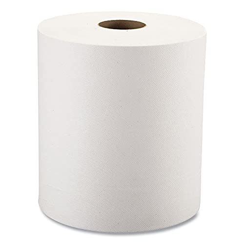 Windsoft 1190 Paper Towel Roll, 1-Ply Hardwound, 8