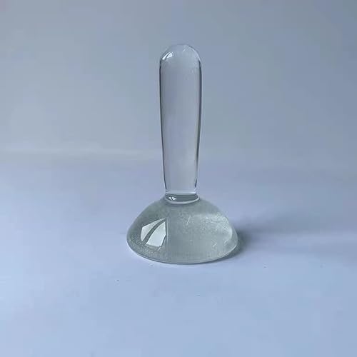 Small Glass Muller For Making Paint, Mineral Pigment Grinding Pestle 1.57 Inch Flat Bottom Glass Grinding Apparatus For Watercolor Oil Painting Thangka Tempera Homemade Making Paint #TOP4