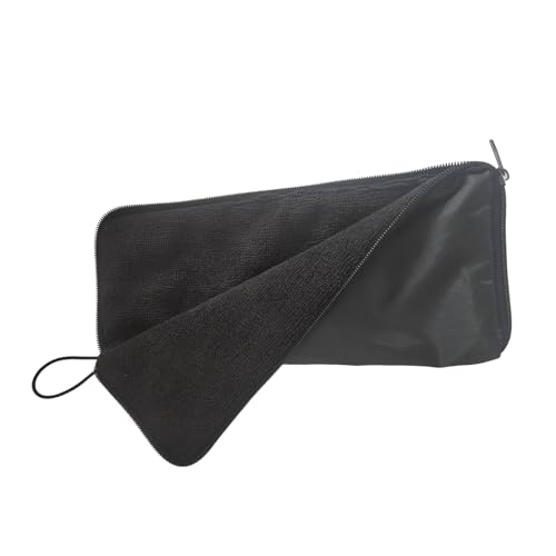 Sacs pour parapluies mouillés | Sac de parapluie pliant en chenille avec fermeture éclair, housse de parapluie durable, sac de parapluie pliant à forte absorption d'eau pour la maison, l'extérieur