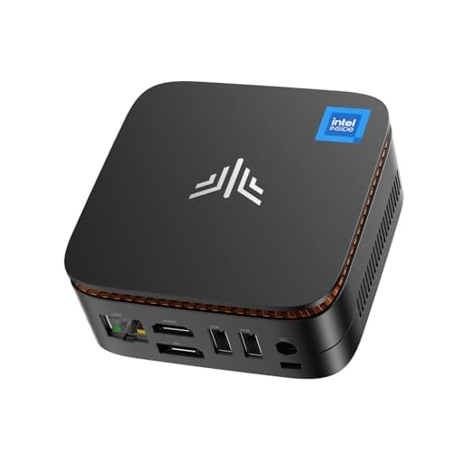 NiPoGi Essenx E1 Mini PC W-11 Pro Ιntel Alder Lake N95 (Max 3,4 GHz) 8Go DDR4+256 Go SSD, Ordinateur de Bureau Dual Display 4K@60Hz UHD HDMI 2.0+DP 1.4/Gigabit Ethernet/2.4+5G WiFi/BT4.2/Tour PC