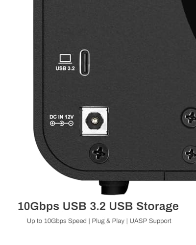 Image of TERRAMASTER D8 Hybrid HDD NVMe Enclosure USB 3.2 Gen 2 10Gbps Type C 8Bay USB Storage (Diskless)
