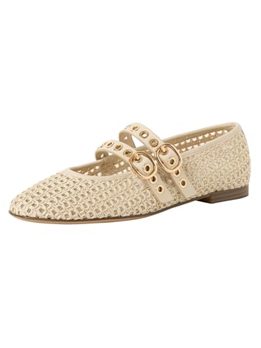 Tamaris Femme Ballerine avec bride plate beige 40 EU