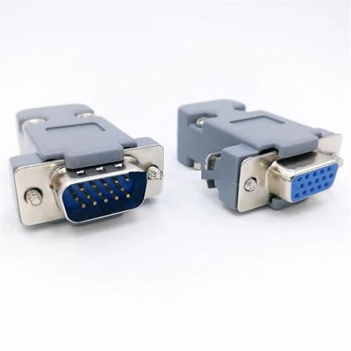 Connecteur DB15 VGA 15 broches mâle femelle avec coque de protection