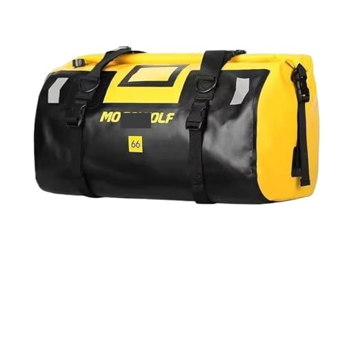 Sac de bagage de selle de moto réfléchissant pour escapade et week-end
