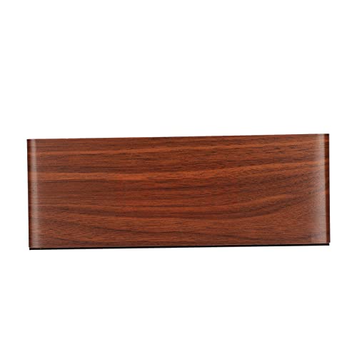 Digitale wekker Draadloze luidspreker, 6 Bluetooth 4.2 100Hz-18KHz Touch Button Control Wekker Bluetooth-luidspreker voor kantoor voor slaapkamer) Bruine houtnerf (exportversie) - Image 4