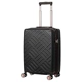 LEGEND WALKER DECK Hardside Expandable Luggage, 19 inch, Carry-on, Black, 5514-49-BK