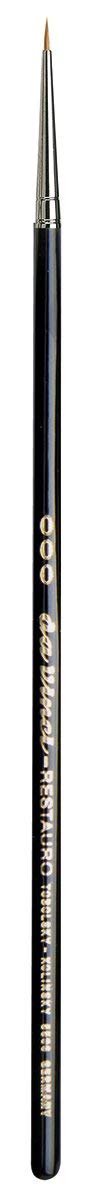 da Vinci Watercolor Series 5506 Maestro Paint Brush, Round Retouching Kolinsky Red Sable, Size 3/0 (5506-3/0)