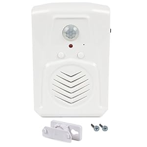 Motion Activated Voice Player – Recordable, Built-in Microphone – Independent Living, Point of Sale Advertising, Door Greeter, Entry Alert