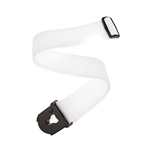D'Addario Planet Lock Alça para guitarra, polipropileno, branca