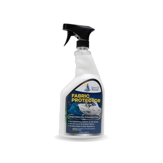 Fabric Protector for Upholstery, Canvas & Outdoor Fabrics - Water & Stain Repellent 32 fl oz