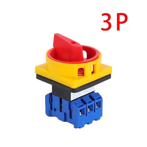 Commutateur d'isolateur 690V pour sécuriser les circuits triphasés de 40A