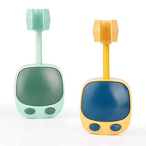 Shower Head Holder, MOMSIV 360 Degree Adjustable Handheld Showerhead Bracket Adjustable Shower Holder, Removable No-Punching Wall Mounted Shower Head Bracket (Yellow+Green) Shower Head Holder, MOMSIV 360 Degree Adjustable Handheld Showerhead Bracket Adjustable Shower Holder, Removable No-Punching Wall Mounted Shower Head Bracket (Yellow+Green)