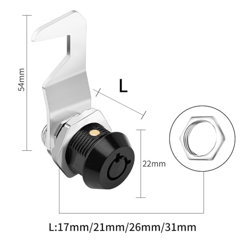 Image of RV Storage Locks, Camper Compartment Storage Door Locks with Keys, Camper Storage Locks for Travel Trailer RV Camper