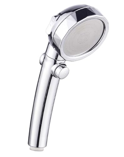 marysgift Powerful Shower Head High Pressure with 3 Spray Modes Universal Water Saving Large Shower Head for Adults Children Pets Home,HS0060