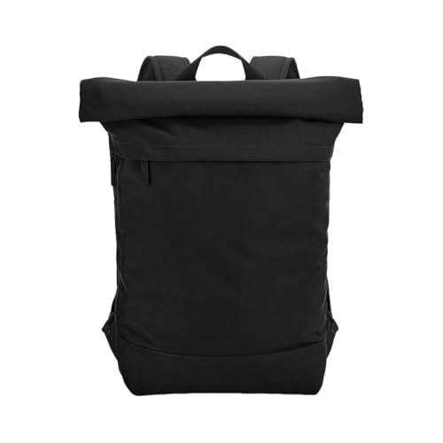 BagBase BG870 Roll-Top Backpack - Black