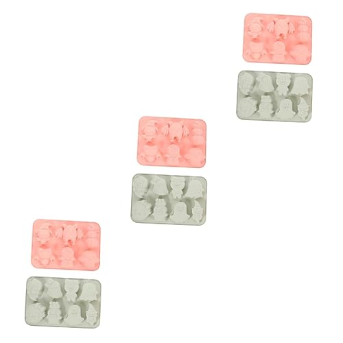 Cabilock 3 Juegos Molde Para Hornear Pastel Ajustable Tortita Estaño Moldes De Chocolate De Halloween Conformado Decoraciones Decoración Calabaza Fondant Cera Gel De Sílice 2 Piezas * 3