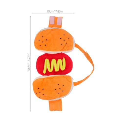 Disfraz de Perrito Hot Dog para Mascotas, Talla S miniatura 2