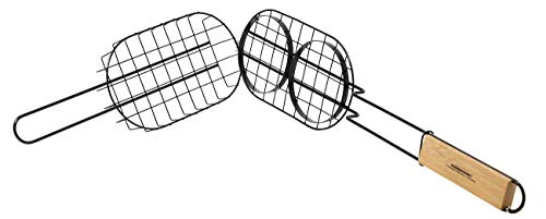 Eurohome Panier à Barbecue antiadhésif Marron Cover