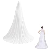 Photo Gallery jazrvr velo da sposa velo da sposa per matrimoni, velo lungo 300 cm, elegante velo per abiti da sposa, perfetto per chiesa e occasioni festive Photo Gallery jazrvr velo da sposa velo da sposa per matrimoni, velo lungo 300 cm, elegante velo per abiti da sposa, perfetto per chiesa e occasioni festive