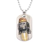Star Wars Official Licensed Jewelry Boys' Stainless Steel Rebel Chopper 
