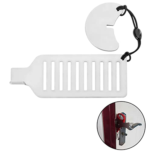 Homyl Fechadura de porta portátil, trava de bloqueio de viagem antirroubo, porta-malas, presente - 3