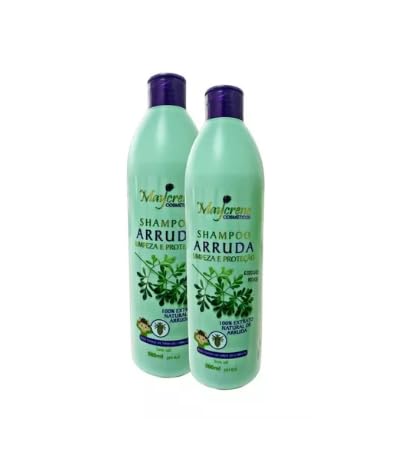 2 Shampoo De Arruda Mata Piolho E Lêndeas Limpeza E Proteção