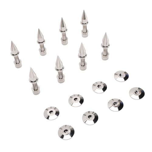 Puntas para altavoz Cosiki de cobre ajustable kit de 8 almohadillas de aislamiento de sonido 3