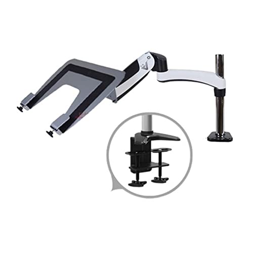 Soporte de escritorio para ordenador portátil doble ideal para teletrabajo ordenado